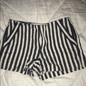 Banana Republic pin stripe Shorts